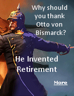 In 1890 Bismarck backed a retirement age of 70, a time of life when he felt most people were disabled from work by age.